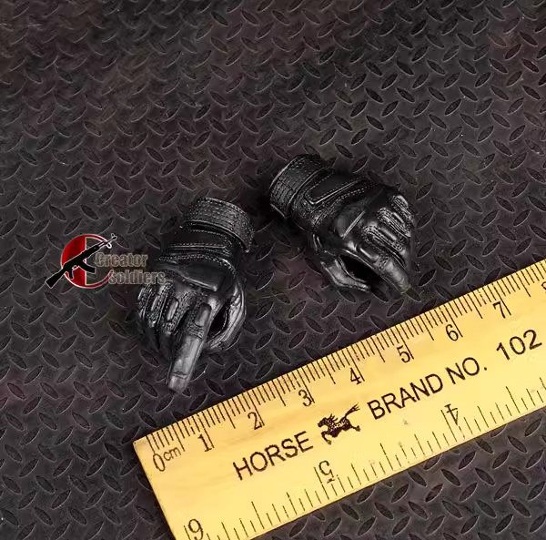 现货 SG 1比6 兵人 黑色 手套手 合适HT TC TTL 男兵人素体