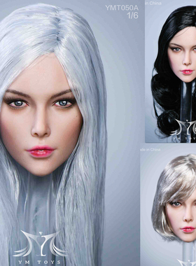 现货 YMTOYS 1比6 植发女头雕 夜 YMT050  适合包胶女素体PH/TBL