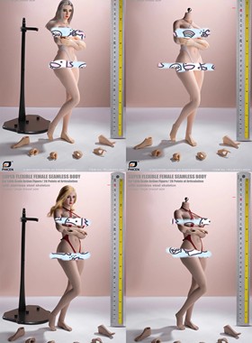 现货御车族 TBLeague 1比6 欧美体型拆脚款钢骨无缝包胶女素体S52