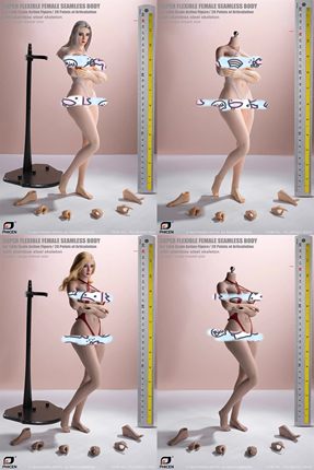 现货御车族 TBLeague 1比6 欧美体型拆脚款钢骨无缝包胶女素体S52