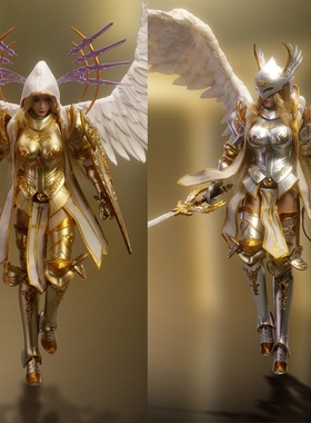 现货 路西法 1/12 曙光之翼 大天使长 米迦勒 LXF2311 可动人偶