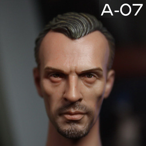 现货特价 包邮  1比6 兵人散件 A07 越狱（TABG）头雕 可选带素体