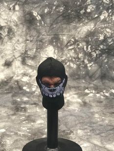 现货 御车族 1比6 兵人用 海豹cqb 骷髅面罩头套散件 军事