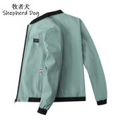 青少年棒球服立领简约外套男装 春秋新款 修身 休闲夹克韩版 上衣 男士