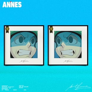 安尼画廊潮流摆件日本动漫AOKIZY装饰画韩国艺术家挂画二次元