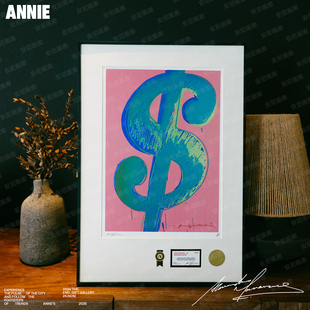 25限定款安迪沃霍尔波普艺术装饰画安尼画廊美金系列潮流高级挂画