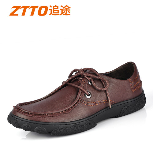 软底皮鞋ZTTO/追途鞋子