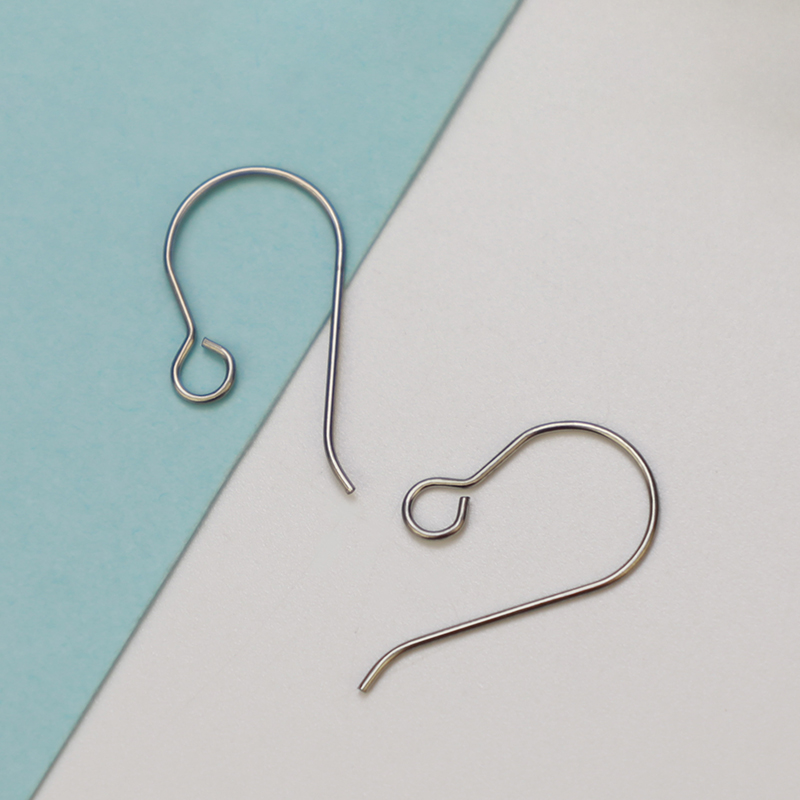 diy万能耳钩配件纯钛新星饰品