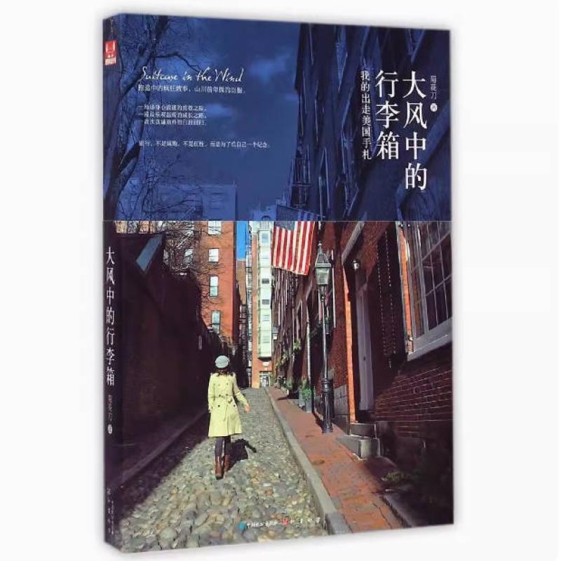 二手大风中的行李箱 菊花刀 中国致公出版社