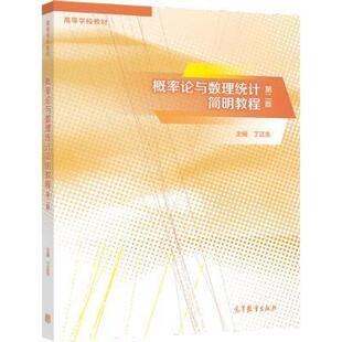 二手概率论与数理统计简明教程（第二版） 丁正生 高等教育出版社