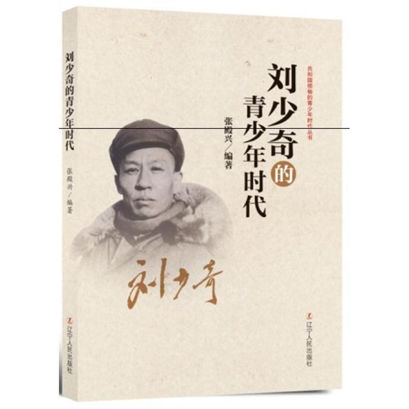 二手刘少奇的青少年时代 张殿兴 辽宁人民出版社