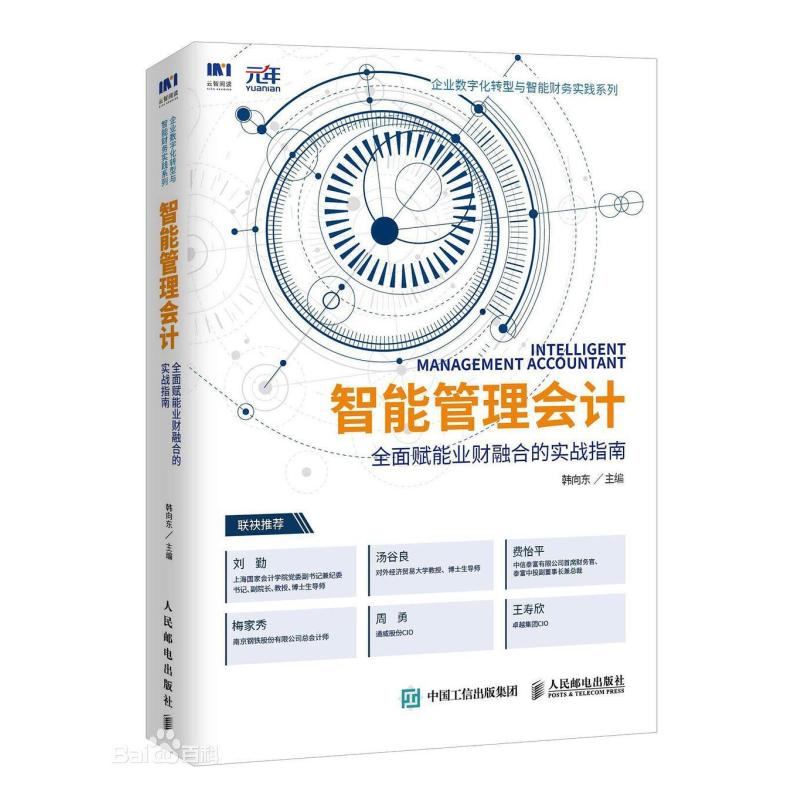 二手智能管理会计:全面赋能业财融合的实战指南 韩向东 人民邮电