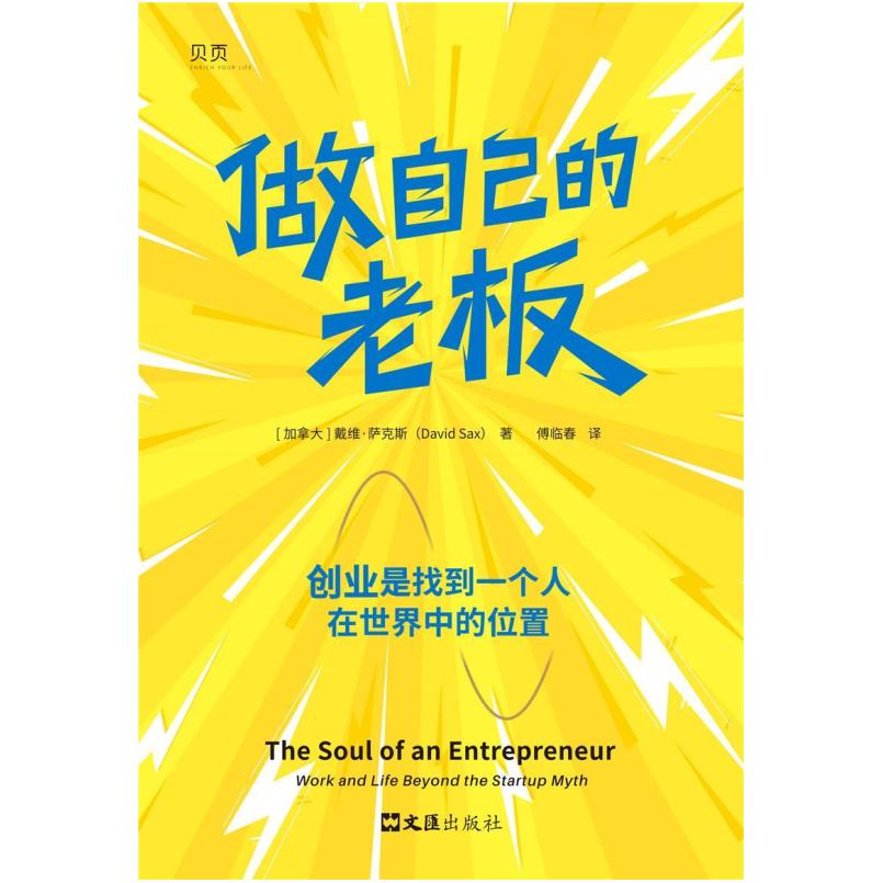 二手做自己的老板 戴维萨克斯 文汇出版社