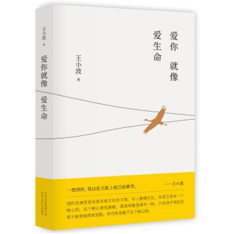 二手爱你就像爱生命 王小波 北京十月文艺出版社