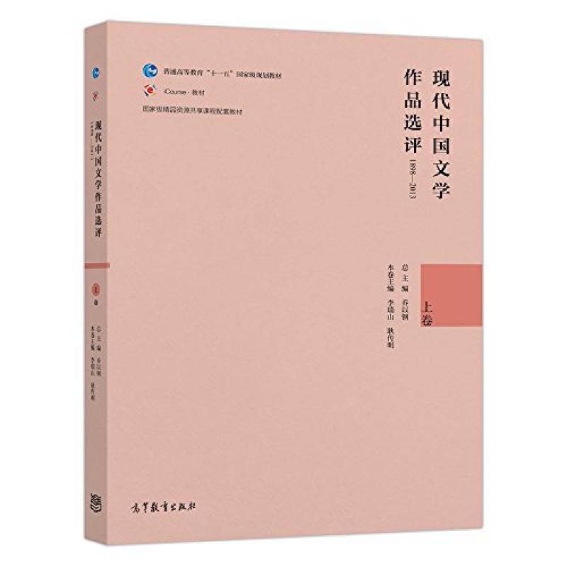 二手现代中国文学作品选评(1898-2013上卷) 乔以钢 高等教育出版