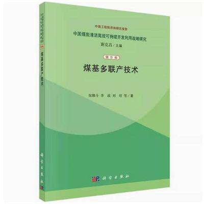 二手煤基多联产技术 倪维 科学出版社
