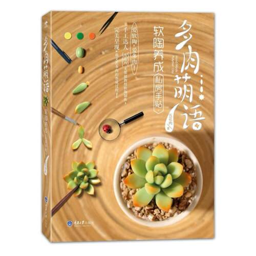 二手多肉萌语，软陶养成私房手贴 五花肉 重庆大学出版社