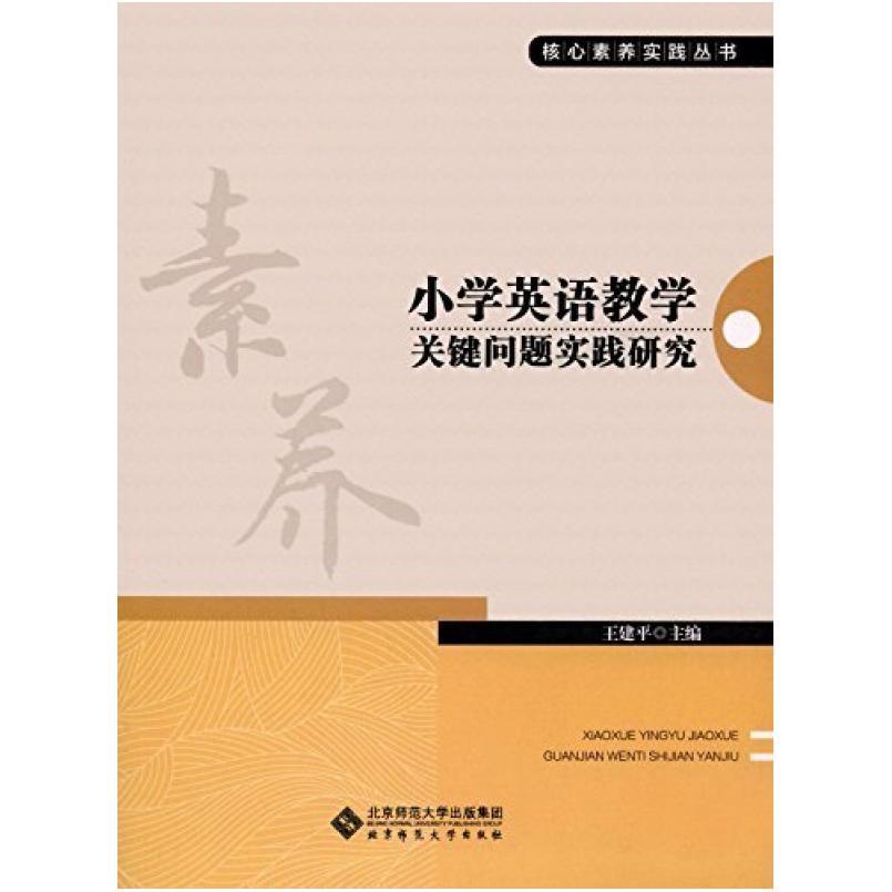 二手小学英语教学关键问题实践研究 王建平 北京师范大学出版社