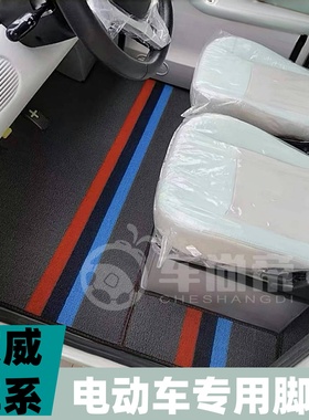 东威A8PLUS A6 Q5 Q7 F1 M2 A7A6L电动三轮四轮脚垫雪妮丝圈地垫