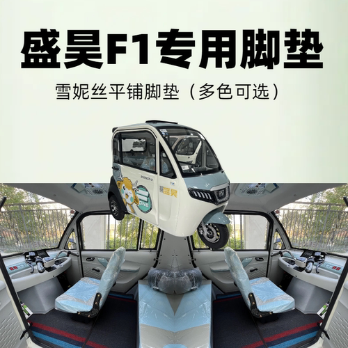耐磨F1丝圈专用环保电动三轮脚垫