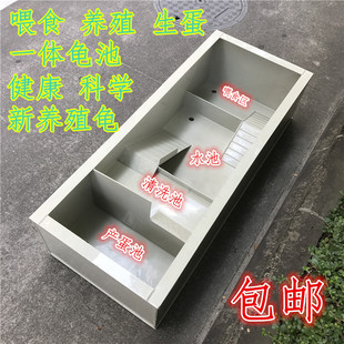 环保龟池养生蛋龟种龟带沙池台喂食区晒台龟箱南石龟草龟巴西龟池