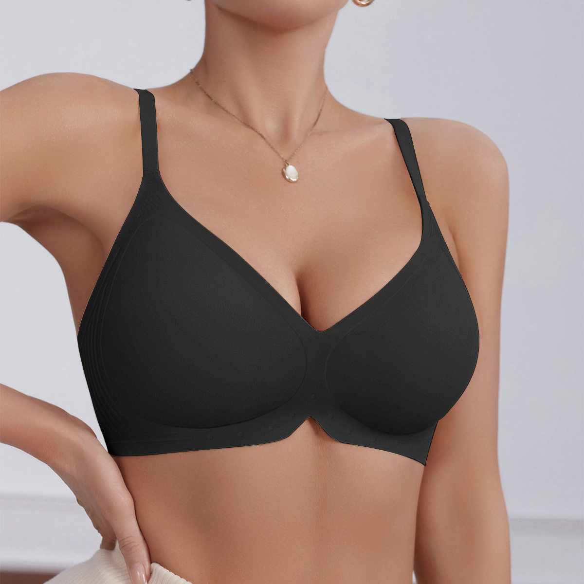 Seamless large size bra无痕大码欧美文胸聚拢防下垂大胸内衣