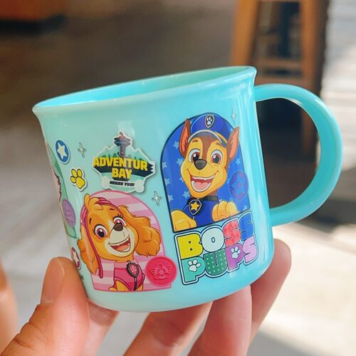 日本skater汪汪队儿童喝水杯防摔宝宝刷牙杯漱口杯子牛奶杯牙杯