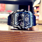 个性 2024新款 新概念镂空全自动机械表陀飞轮手表男士 防水夜光腕表