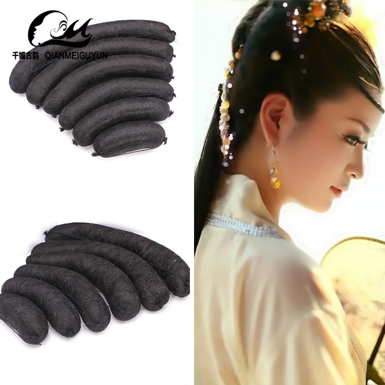 古装发丝新娘汉服cos假发造型垫