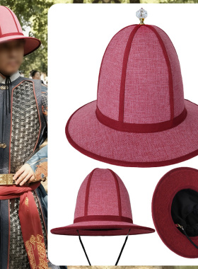 明代汉服大圆帽圆领服装帽子汉服