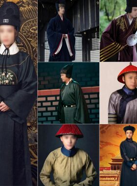 影视古装男士公公太监演出服装