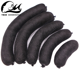 古装假发包全发丝大唐仙女宫廷软牛角包影楼新娘盘头造型垫发棒