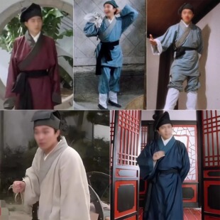 唐伯虎点秋香周星驰版唐伯虎华安家丁仆人店小二农民百姓群演古装