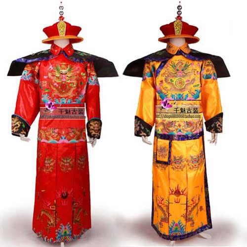 黄色龙袍价格 黄色龙袍图片 星期三