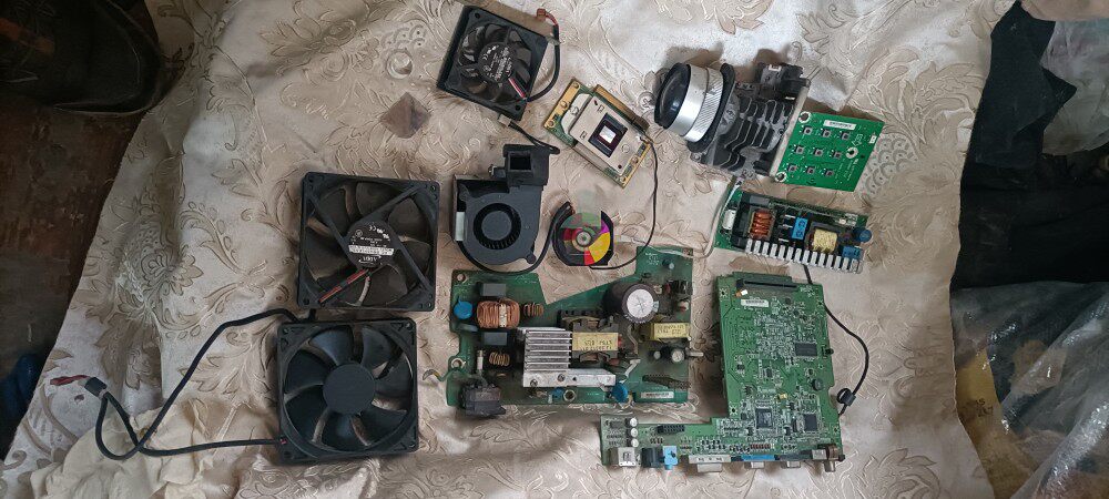 benqmp723明基投影机配件风扇镜头芯片以卖色轮镜片电源主板灯泡