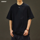 休闲凉感半袖 马切达2025新款 潮 透气纯色百搭短袖 T恤美式 男士 夏季