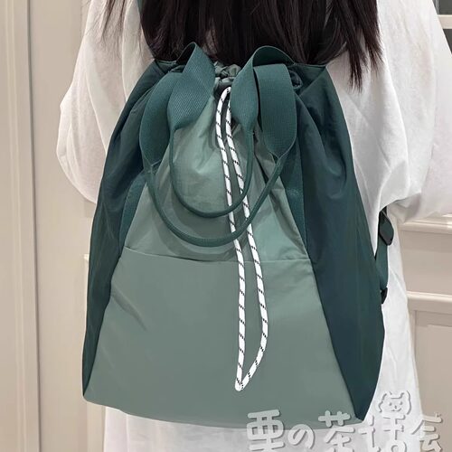 介韩版背包可手提可双肩背，敲赞