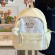 茶话会ins可爱少女书包 初中女生高中学生双肩包女校园轻便小背包
