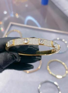 新品八角形手镯耳环女