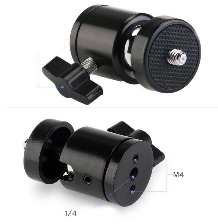 INSTA360 X4|X3|ONEX2|X 금속 짐벌 브래킷에 적합