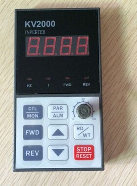 KEMRON科姆龙变频器KV2000大面板控制板键盘， 适合7.5KW及以上的