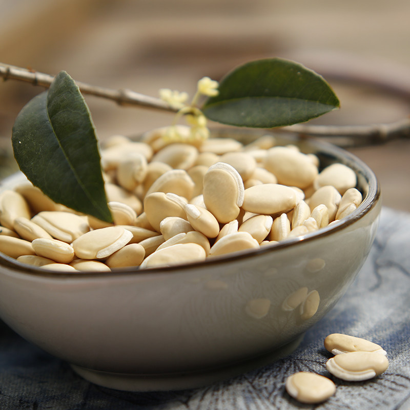 冠膳 白扁豆250g云南农家新货炒白扁豆搭薏米赤小豆白茯苓祛湿汤