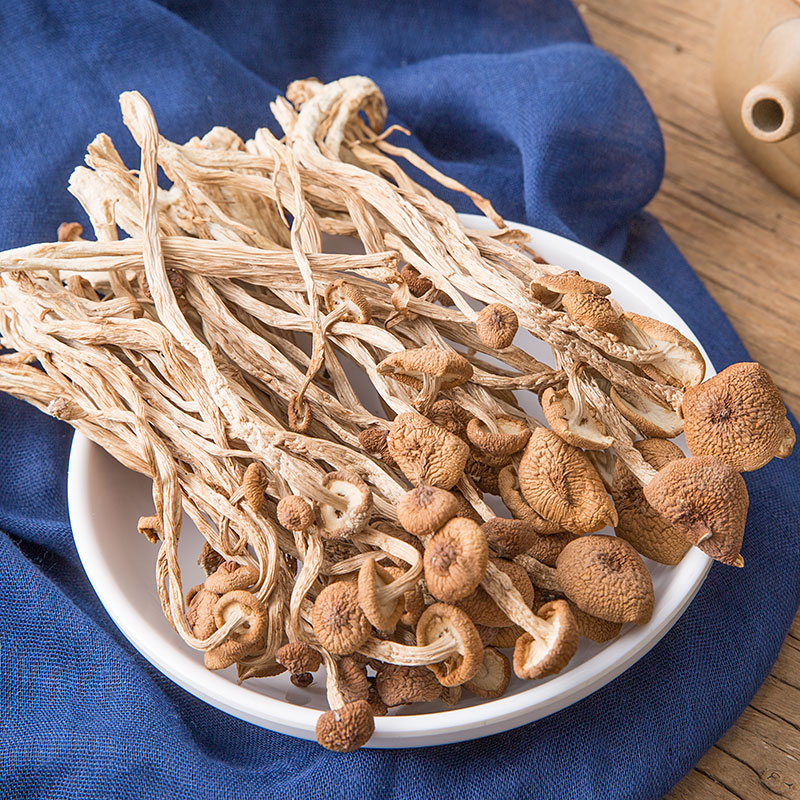 冠膳江西茶树菇250g精选特产不开伞茶营养菌菇汤类煲汤食材干货