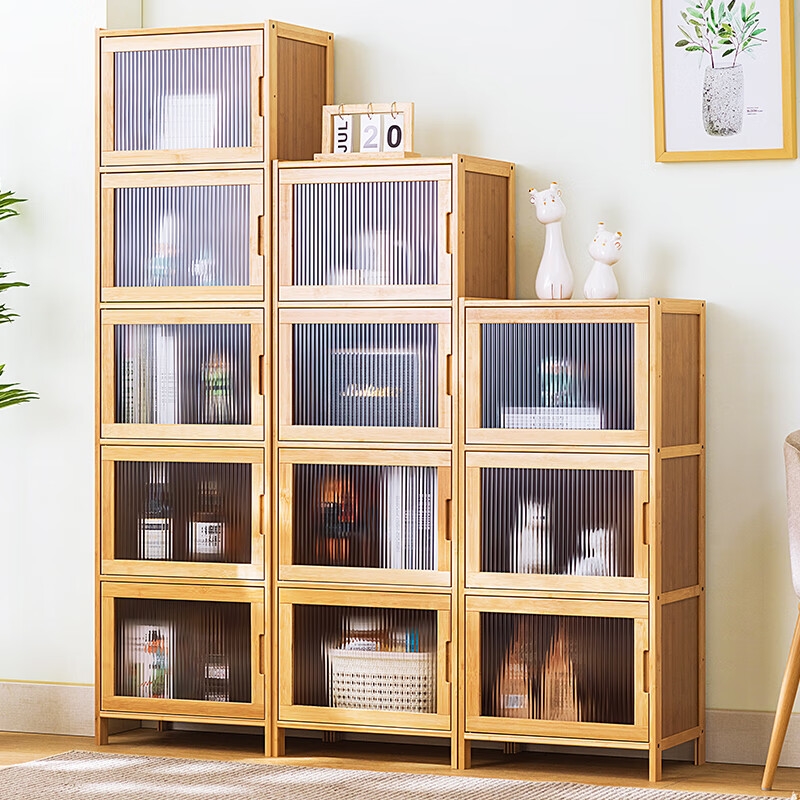 儿童书架书柜桌面置物架实木落地简易多功能组合储物架书本收纳架