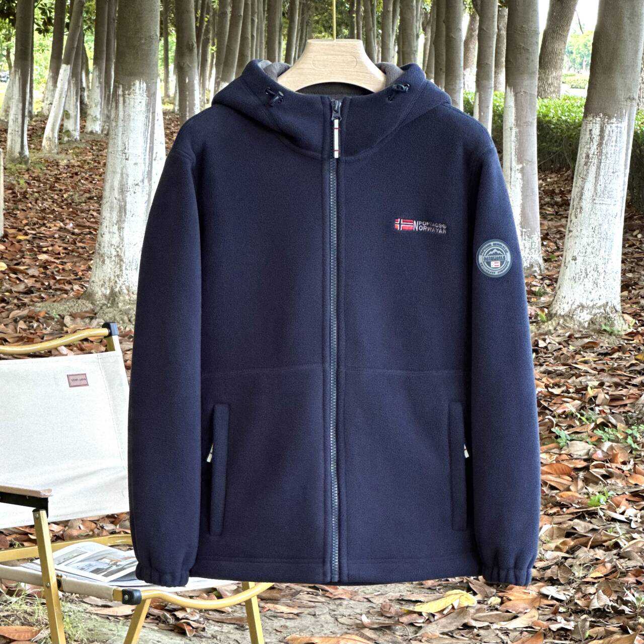 双重加厚棉服外套加绒加厚棉服