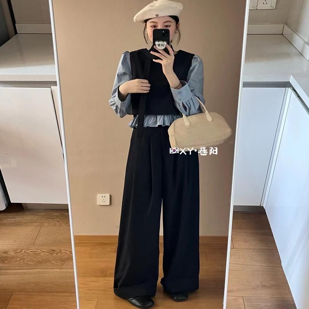 百搭新款气质西装休闲裤2024秋季