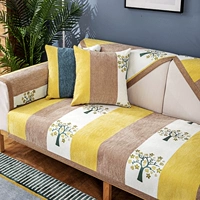 Sofa đệm Bắc Âu bốn mùa phổ vải trượt đơn giản hiện đại đệm tất cả bao gồm phổ quát bao gồm toàn bộ - Ghế đệm / đệm Sofa nệm ngồi ghế