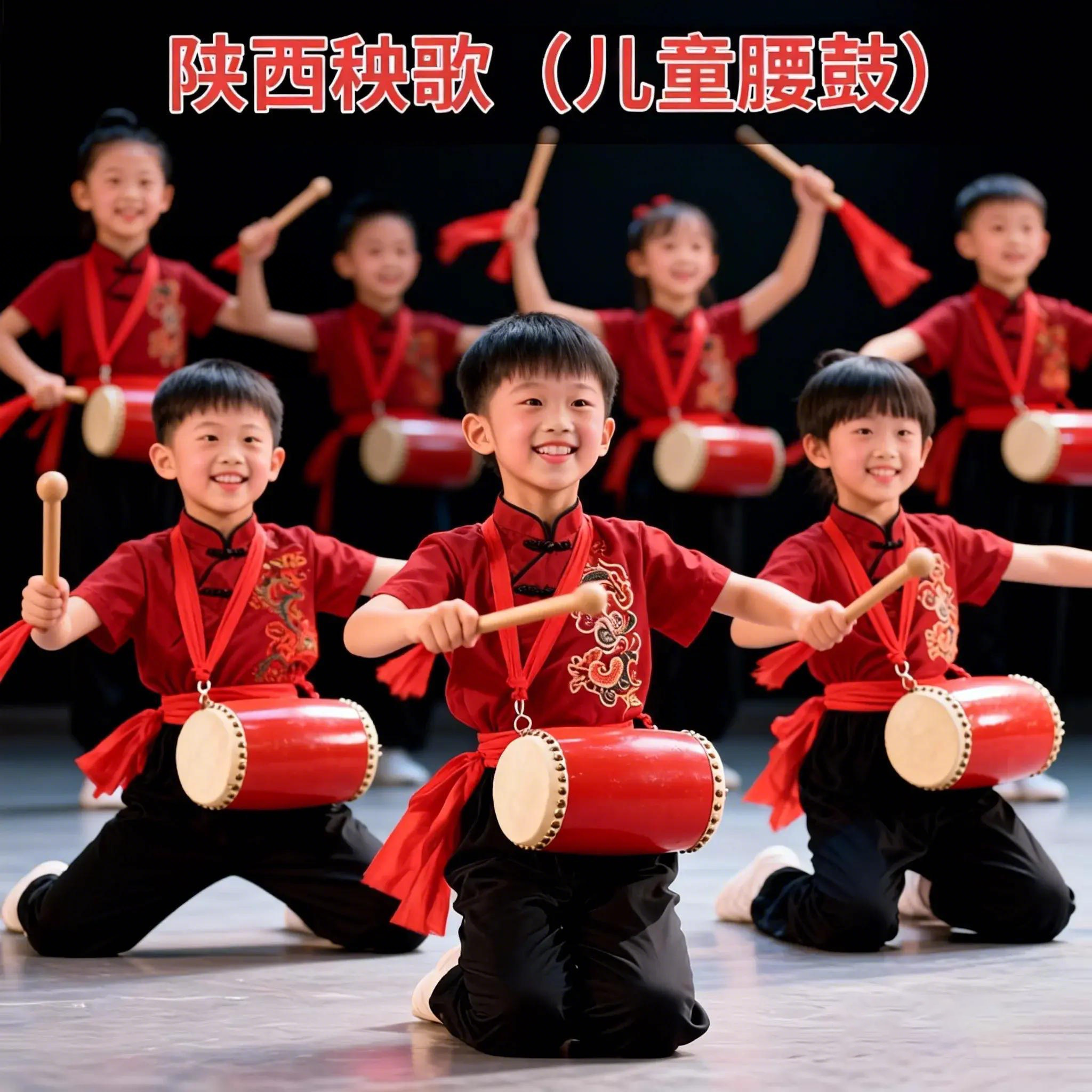 牛皮腰鼓学生打击乐器幼儿园图片
