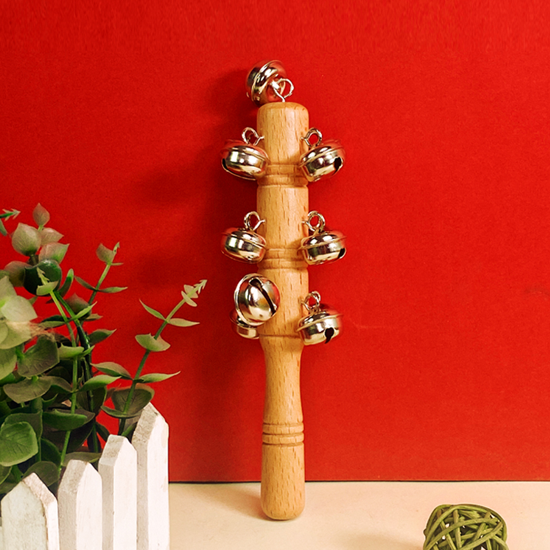 奥尔夫打击乐器13铃棒铃原木串铃手摇铃幼儿