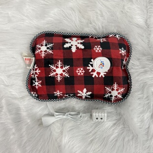 暖手袋 2025新款 电暖宝 绒布热水袋 可爱卡通毛绒 红泰充电热水袋